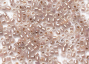Бисер Япония MIYUKI Delica цилиндрический 11/0 5г DB-1749 какао-опал радужный с цветной линией