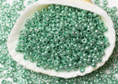 Бисер Чехия круглый 08/0 50г 18558 зеленый металлик