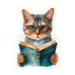 "ФРЕЯ" PZLF-023 Пазл фигурный деревянный "Кот-читатель" 163 элемент.