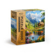 " ФРЕЯ" Пазл. Премиальная коллекция 2000 элемент. TOP- PZL- 2000/ 05 Домик у подножья гор