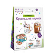 Кристальная ( алмазная) мозаика  " ФРЕЯ" ALVN- 301 наклейки " Кофе" 6. 5 х 9 см