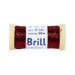 Нитки для вышивания Gamma Brill мулине М металлик 100% полиэстер 50 м M- 138 черный/ яр. голубой